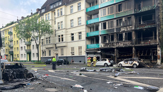Düsseldorf: Drei Menschen sterben bei schwerem Brand