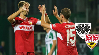 Spielfreude und Effizienz: Stuttgart holt ersten Pflichtspielsieg