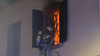 Großbrand in Schriesheim: Wohnhaus in Flammen