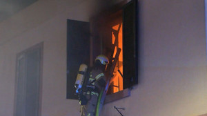 Großbrand in Schriesheim: Wohnhaus in Flammen