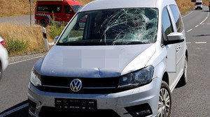 Auto kracht mit Fahrrad zusammen - schwerer Unfall in der Rhön