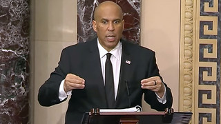 Booker bricht Rederekord im Senat mit 25 Stunden Protest