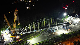 Regionaltangente West: Bahnausfälle durch Brückenarbeiten in Frankfurt