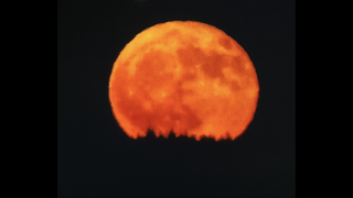 Seltenes Himmelsspektakel: Erdbeermond über Hessen