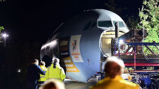 Millionen-Projekt nimmt Fahrt auf: Alter Airbus wird zu Restaurant