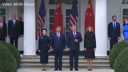 Trump empfängt Xi: Viel Pomp und demonstrative Harmonie