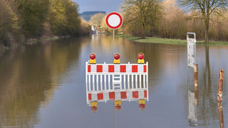 Hochwasser in Hessen: Höhere Pegel durch Regen und Tauwetter