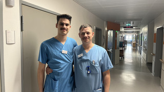 Klinikum Eschwege: Vater und Sohn machen Pflegefachkraft-Ausbildung