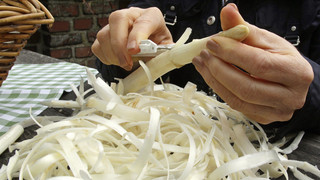 Kreative Ideen: Spargelschalen weiterverwenden