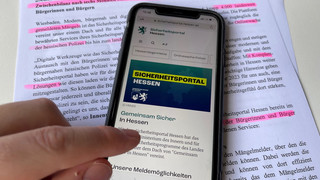 Sicherheitsportal in Hessen: Knapp 4.000 Mängel seit Start gemeldet