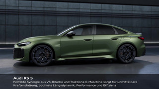 Audi RS 5 – Antriebskonzept – Animation