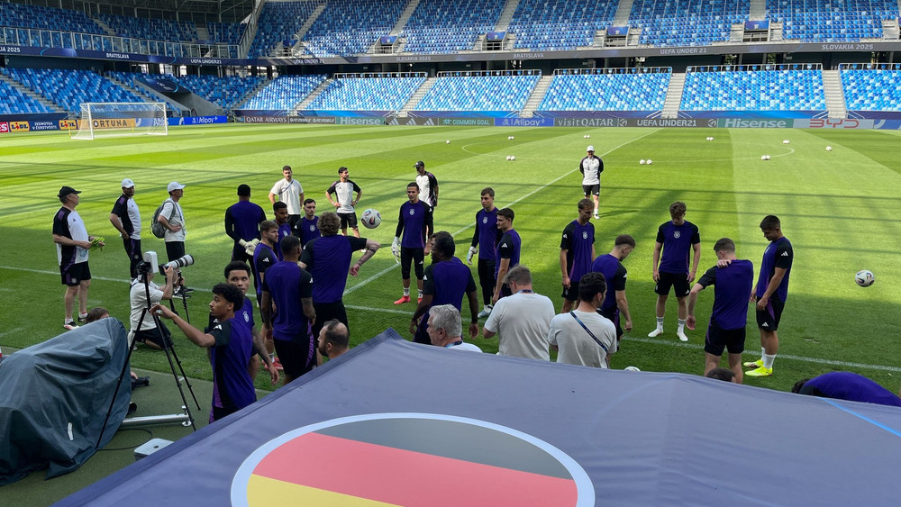 U21-EM: Training Deutschland