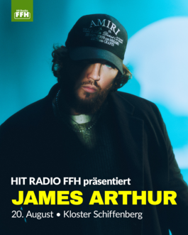 HIT RADIO FFH präsentiert James Arthur