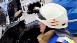 Lkw-Unfall auf A1 bei Bremen: Zwei Menschen schwer verletzt