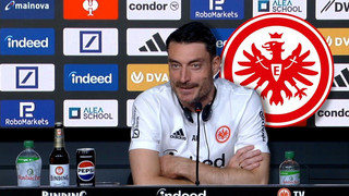"Zähne zeigen" und "positiv" lenken: SGE-Trainer Riera stellt sich vor