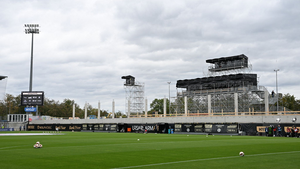Stadion der SV Elversberg