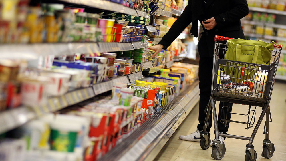 Einkaufen im Supermarkt