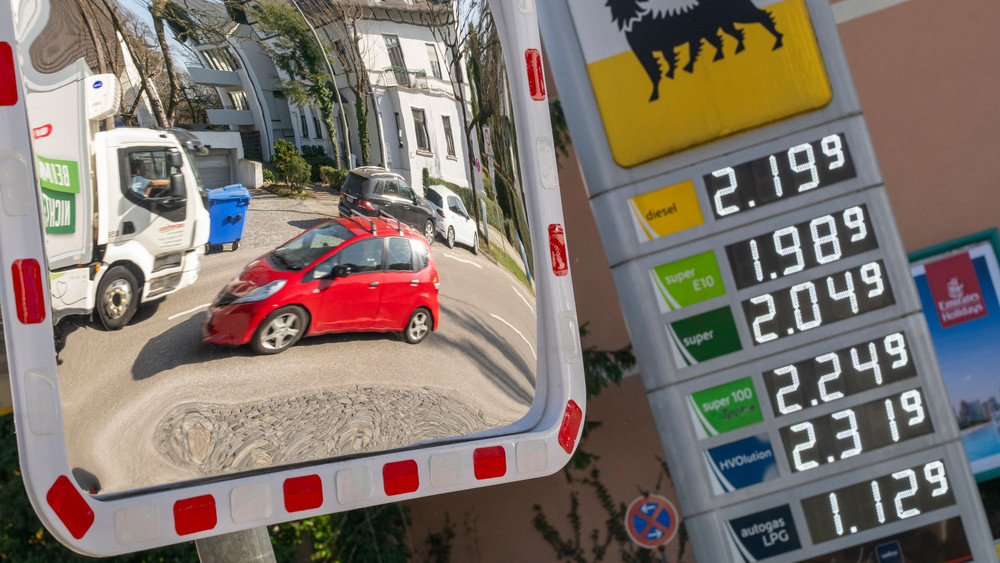 Kraftstoffpreise an der Tankstelle - Bayern