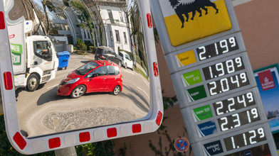 Sprit erstmals seit Kriegsbeginn im Tagesvergleich billiger