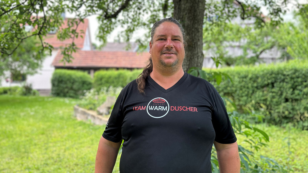 Mathias Alt aus Schlüchtern-Gundhelm will von Fehmarn nach Dänemark schwimmen. 