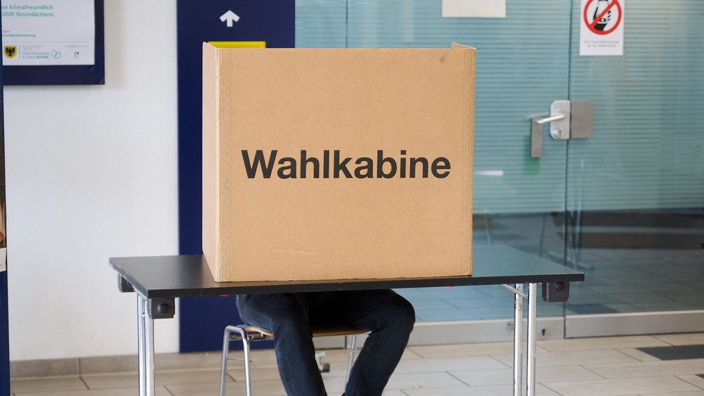 Probestimmzettel in Hofheim