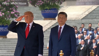 Trump und Xi in China: Treffen beginnt mit Warnung wegen Taiwan