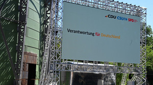 CDU, CSU und SPD besiegeln Koalitionsvertrag