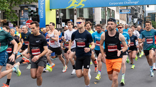 J.P. Morgan Corporate Challenge: Lauf, Party und Straßensperrungen