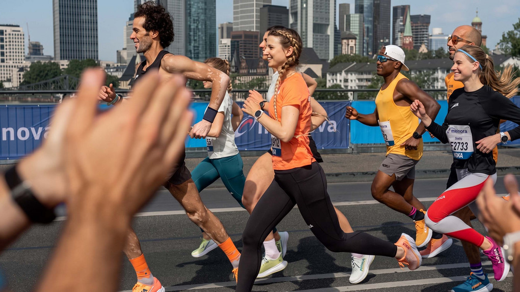 Echt Evren läuft – beim Mainova Frankfurt Marathon