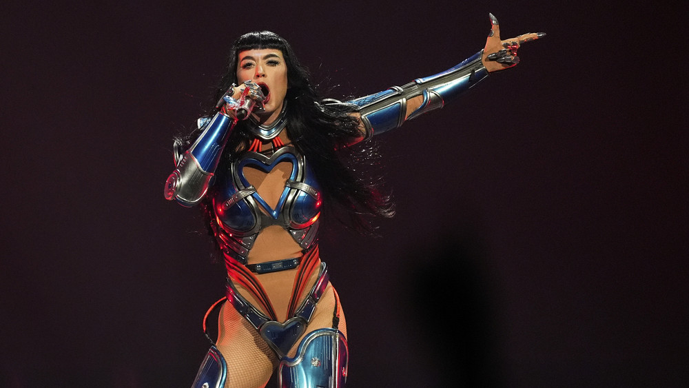 Katy Perry auf der Bühne Archivbild