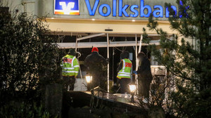 Hoher Sachschaden: Geldautomaten in Grebenhain und Oberursel gesprengt