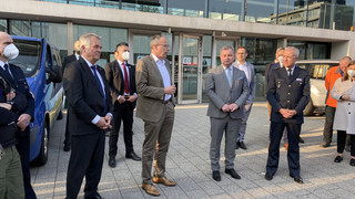 Hilfskonvoi der Frankfurter Polizei für ukrainische Kollegen