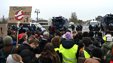 Live-Ticker zu Demos in Gießen: AfD-Kongress beginnt