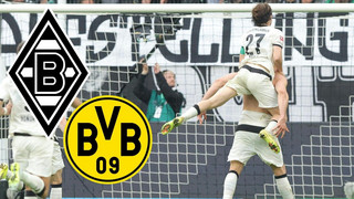 Späte Erlösung im Borussia-Duell: Gladbach bleibt erstklassig