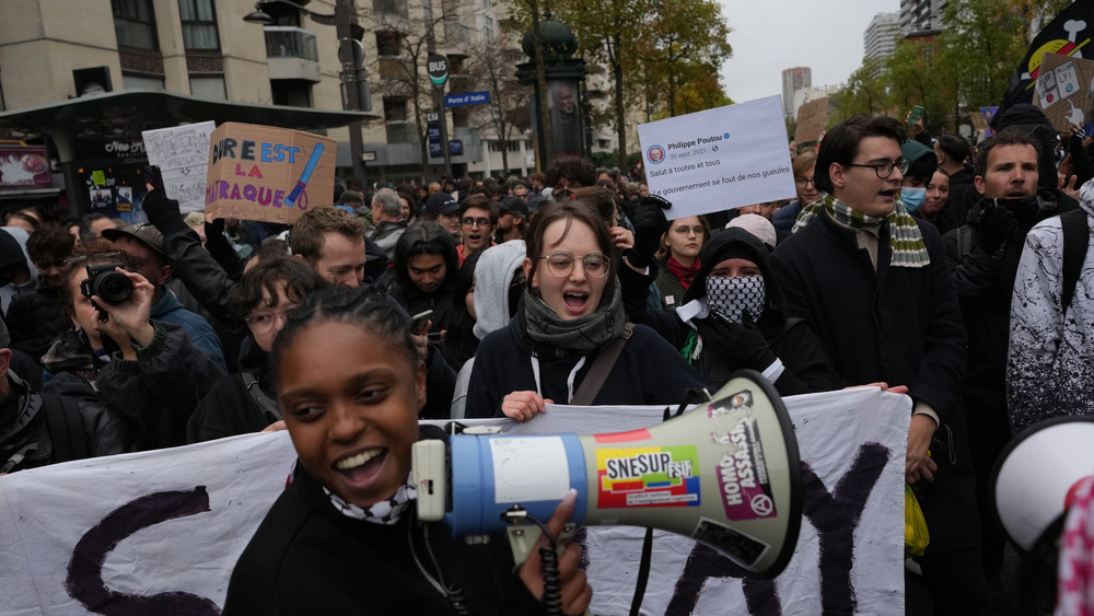 Proteste in Frankreich