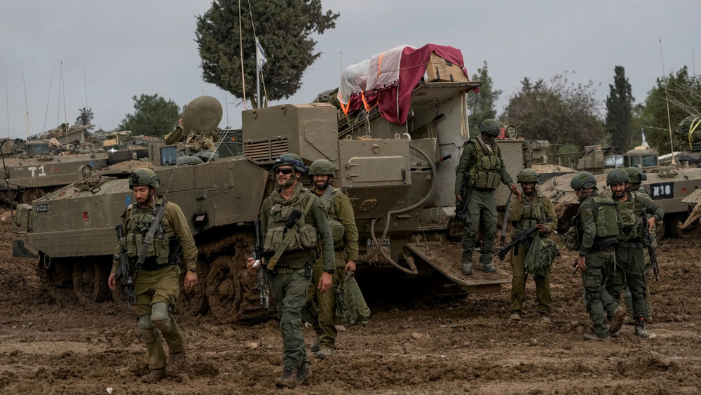 Nahostkonflikt - Grenze zwischen Israel und Gazastreifen