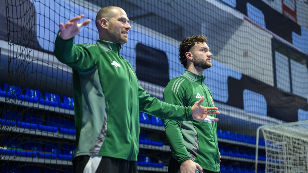 Die beiden Neuzugänge László Bartucz und Kristof Palasics kennen sich bereits aus der ungarischen Nationalmannschaft.