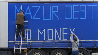 LKW-Fahrer-Streik A5 Gräfenhausen: Spediteur erstattet Anzeige