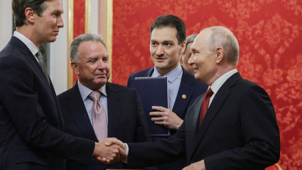 Ukraine-Krieg: Putin beginnt Gespräche mit US-Unterhändlern