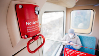 Kirchhain: Bahngast zieht Notbremse nachdem sein Koffer geklaut wurde