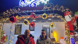 Weihnachtshaus in Ahnatal leuchtet wieder