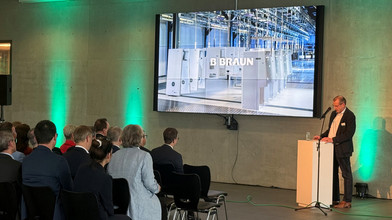 Neue B. Braun Produktionsstätte in Melsungen eröffnet
