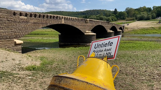 Wegen Niedrigwasser: Edersee-Atlantis taucht früh im Jahr auf