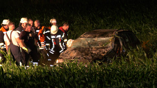 Unfall in Heppenheim: Auto landet 70 Meter weit im Maisfeld