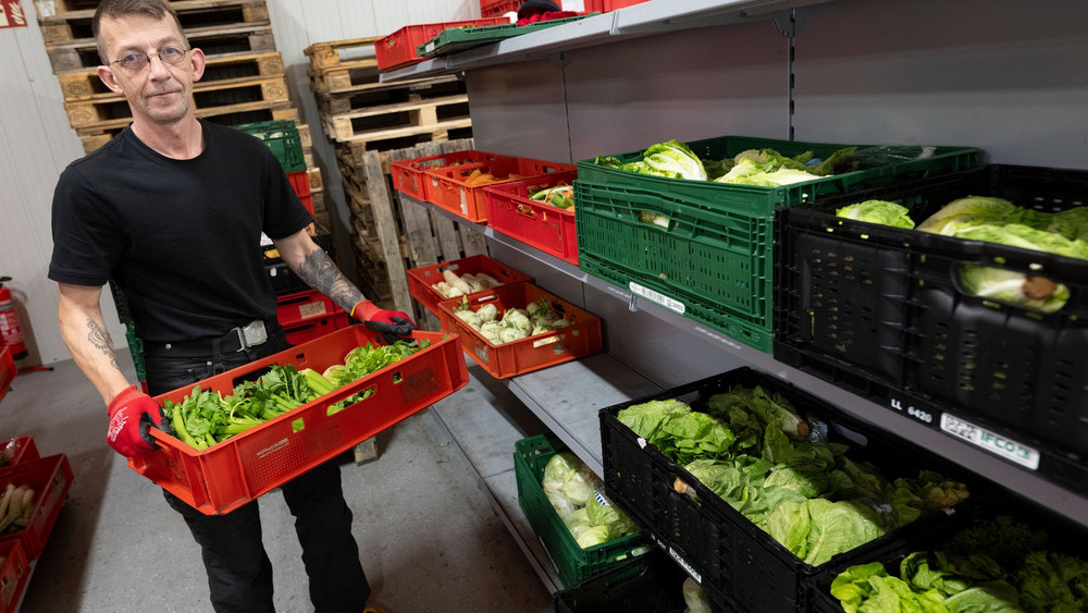 Zentrallager der hessischen Tafeln