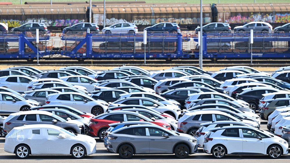 Elektroautos verschiedener VW-Konzernmarken
