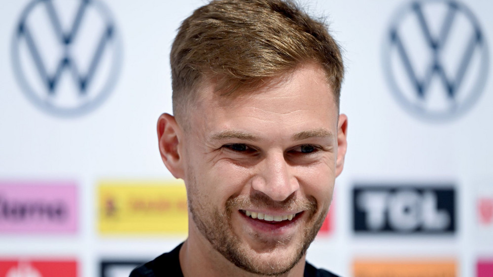 Joshua Kimmich steht vor seinem 100. Einsatz für Deutschland.