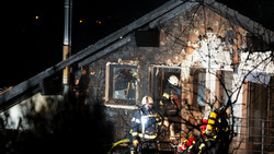 Balkonbrand greift in Reichelsheim auf Dachstuhl über