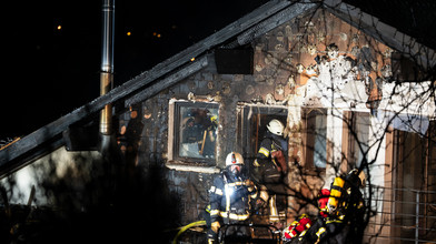 Balkonbrand greift in Reichelsheim auf Dachstuhl über