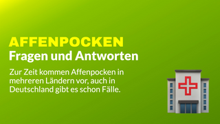 Wie gefährlich sind Affenpocken? Ansteckung, Symptome und Schutz